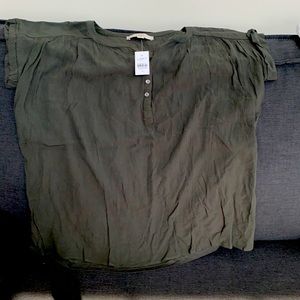 Loft, 3 short sleeve shirts NWT